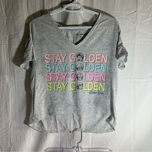 Golden Girls Gray Stay Golden Pajama Top